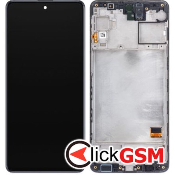 Piesa Display Cu Touchscreen Si Rama Samsung Galaxy M31s 3dcp