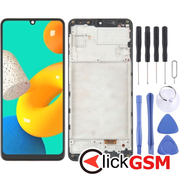 Piesa Display Cu Touchscreen Si Rama Samsung Galaxy M32 4evx