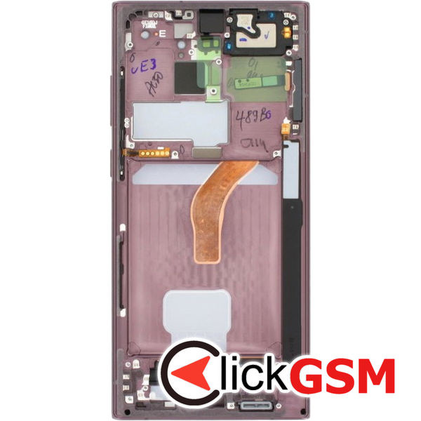 Piesa Display Cu Touchscreen Si Rama Samsung Galaxy S22 Ultra 3i7q