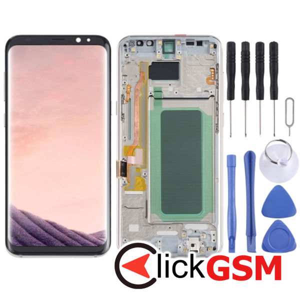 Piesa Display Cu Touchscreen Si Rama Samsung Galaxy S8.plus 4f1a