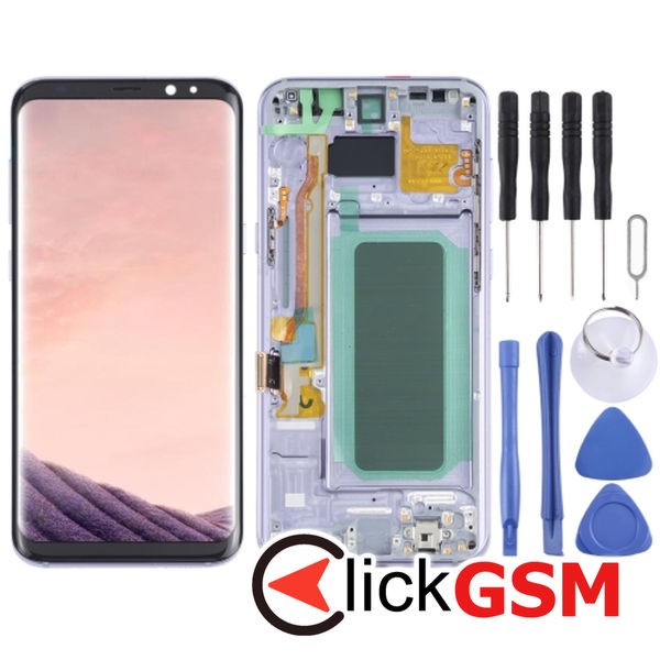 Piesa Display Cu Touchscreen Si Rama Samsung Galaxy S8.plus 4f1b