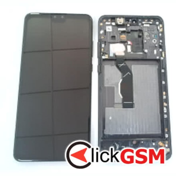 Piesa Display Cu Touchscreen Si Rama Verde Huawei Mate 30 129d