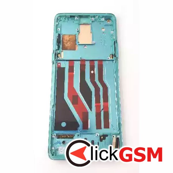 Piesa Display Cu Touchscreen Si Rama Verde Oneplus 8 1fdr