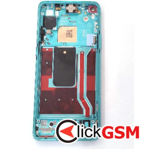 Piesa Display Cu Touchscreen Si Rama Verde Oneplus 8t G7u