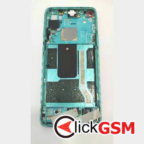 Piesa Display Cu Touchscreen Si Rama Verde Oneplus 9r 5g 3efj