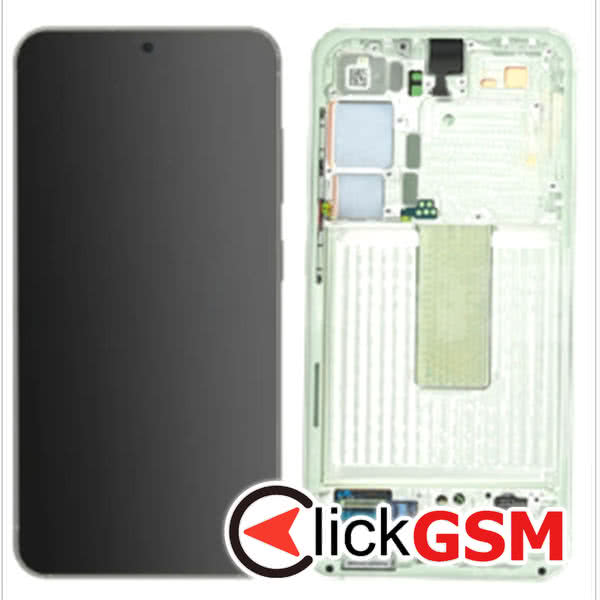 Piesa Display Cu Touchscreen Si Rama Verde Samsung Galaxy S23 2935