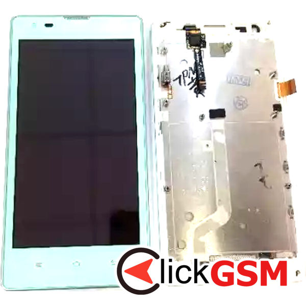 Piesa Display Cu Touchscreen Si Rama Verde Xiaomi Redmi 1s 39fq