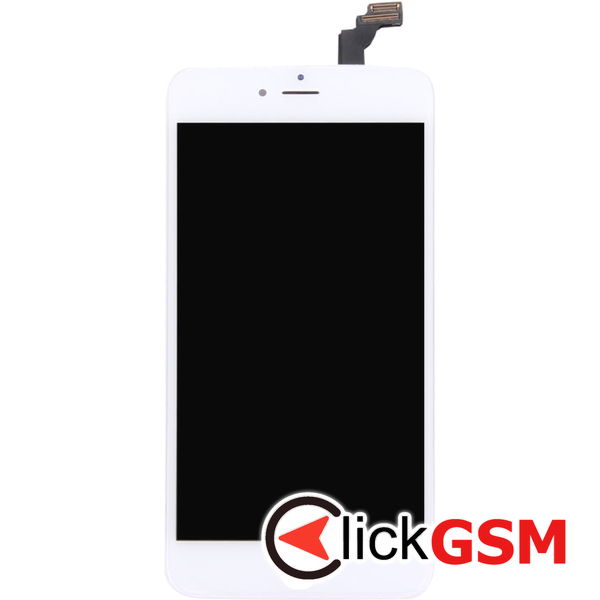 Piesa Display Cu Touchscreen Si Rama White Apple Iphone 6 Plus 4fci