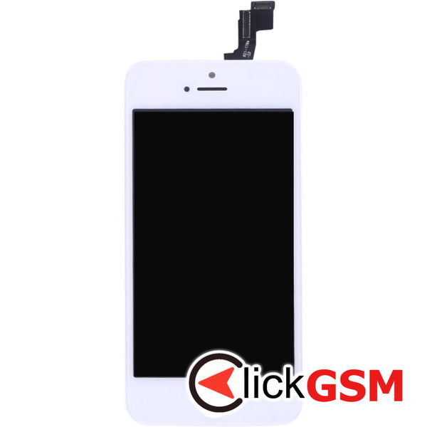 Piesa Piesa Display Cu Touchscreen Si Rama White Apple Iphone Se 4fhn