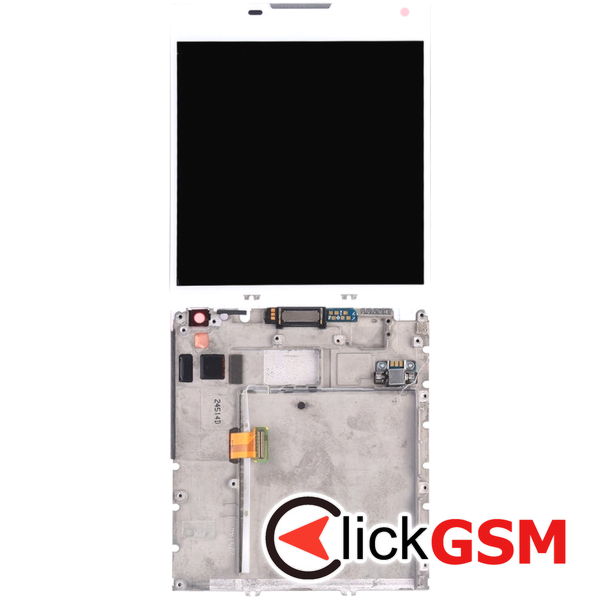 Piesa Piesa Display Cu Touchscreen Si Rama White Blackberry Passport 21pj