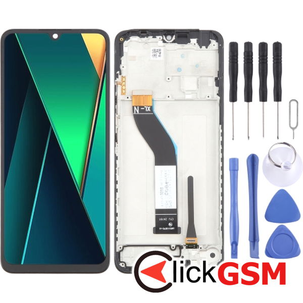 Piesa Display Cu Touchscreen Si Rama Xiaomi Poco C75 4p3g