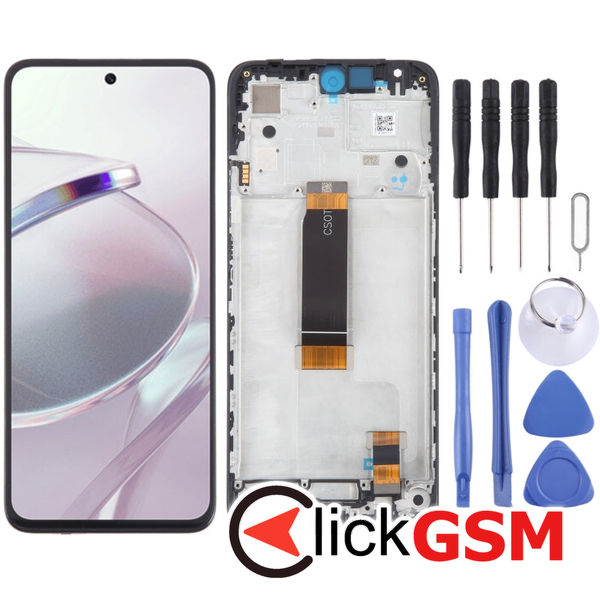 Piesa Display Cu Touchscreen Si Rama Xiaomi Poco M6 Pro 5g 125w