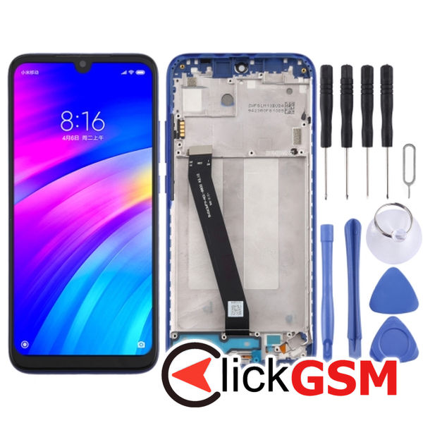 Piesa Display Cu Touchscreen Si Rama Xiaomi Redmi 7 25j9