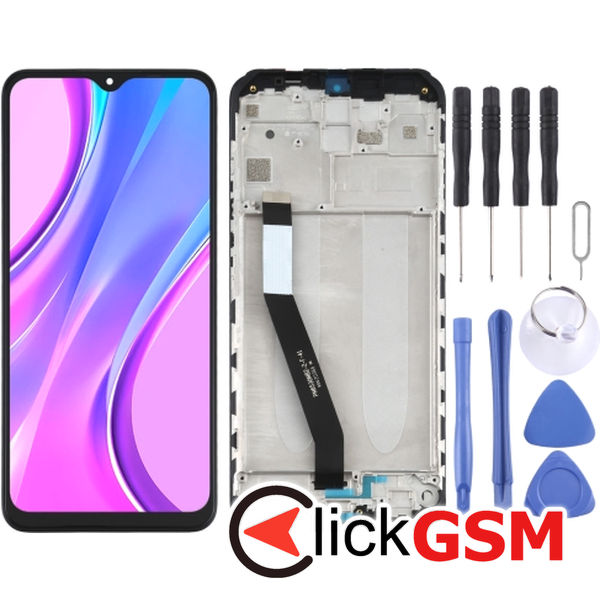 Piesa Piesa Display Cu Touchscreen Si Rama Xiaomi Redmi 9 25j7