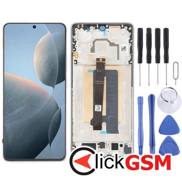 Piesa Display Cu Touchscreen Si Rama Xiaomi Redmi K70e 4p6d