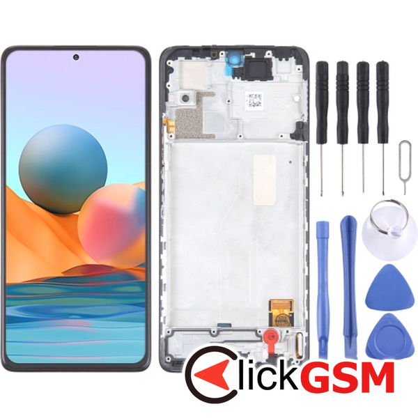 Piesa Piesa Display Cu Touchscreen Si Rama Xiaomi Redmi Note 10 Pro 2uv2