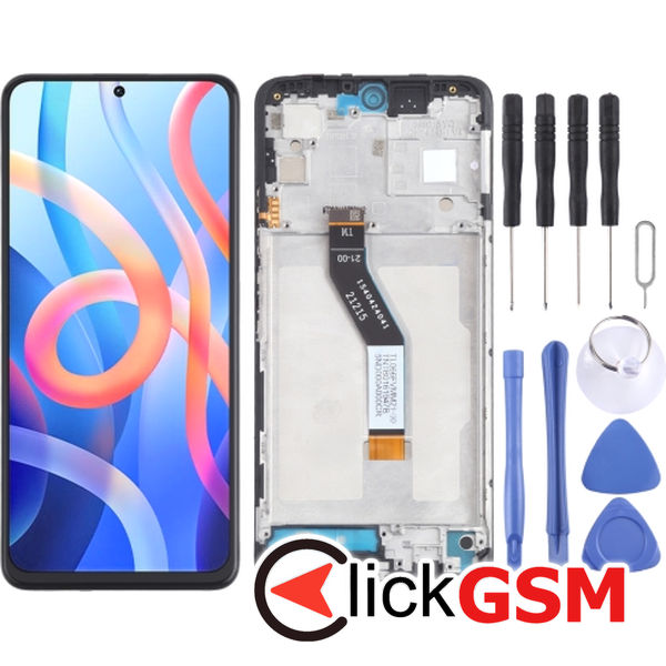 Piesa Display Cu Touchscreen Si Rama Xiaomi Redmi Note 11 5g 25m1