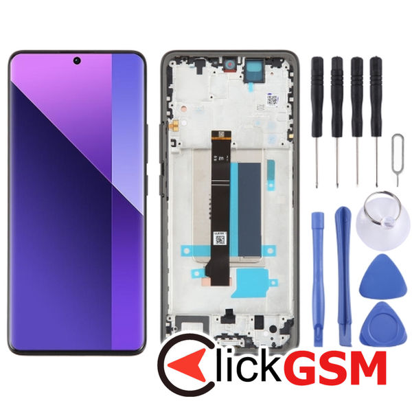 Piesa Display Cu Touchscreen Si Rama Xiaomi Redmi Note 13 Pro.plus 499n