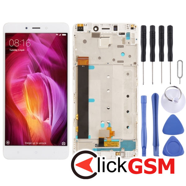 Piesa Display Cu Touchscreen Si Rama Xiaomi Redmi Note 4 25iy