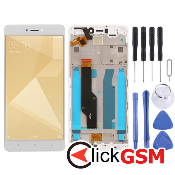 Piesa Display Cu Touchscreen Si Rama Xiaomi Redmi Note 4x 25in