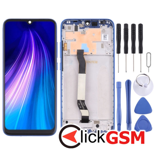 Piesa Display Cu Touchscreen Si Rama Xiaomi Redmi Note 8 25ie