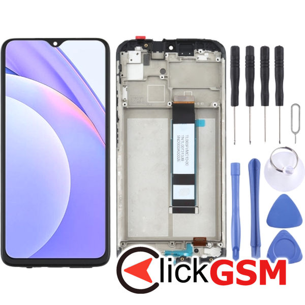 Piesa Display Cu Touchscreen Si Rama Xiaomi Redmi Note 9 1yzj