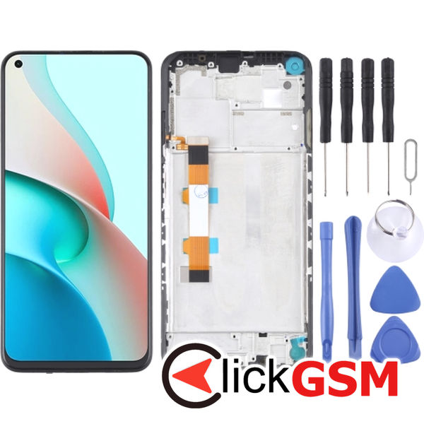 Piesa Display Cu Touchscreen Si Rama Xiaomi Redmi Note 9 5g 25yk