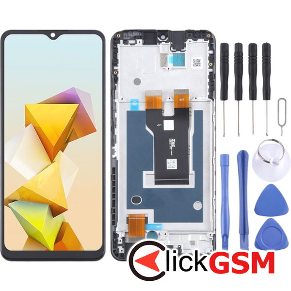 Piesa Display Cu Touchscreen Si Rama Zte Blade A73 5g 3g0j