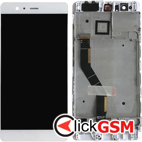 Piesa Display Cu Touchscreen White Huawei P9 Plus 3juq