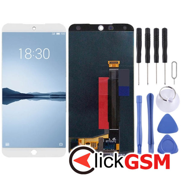 Piesa Piesa Display Cu Touchscreen White Meizu 15 2fg4