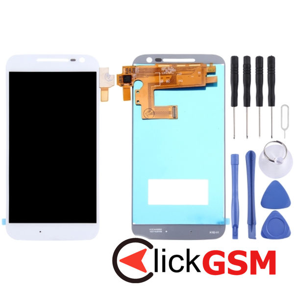 Piesa Piesa Display Cu Touchscreen White Motorola Moto G4 4nop