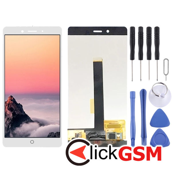 Piesa Piesa Display Cu Touchscreen White Nubia Z11 4nty