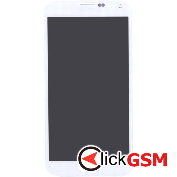 Piesa Piesa Display Cu Touchscreen White Samsung Galaxy S5 4ev8