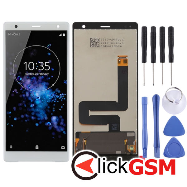 Piesa Display Cu Touchscreen White Sony Xperia Xz2 214u