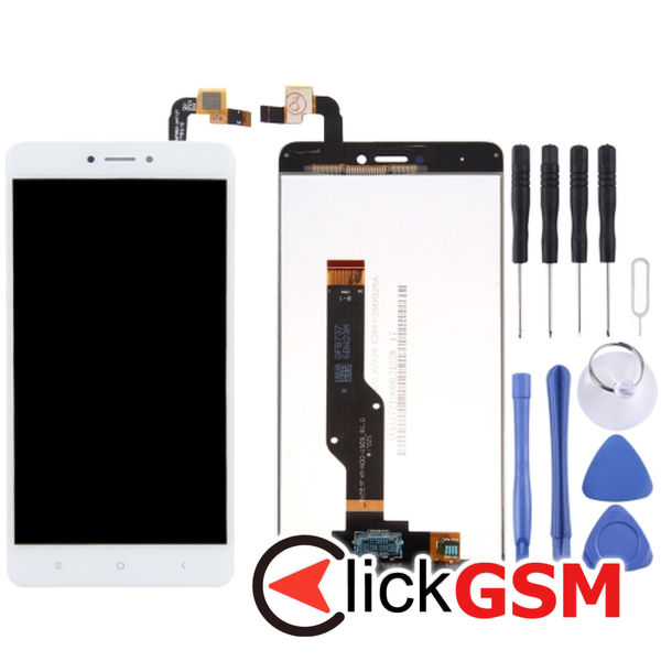 Piesa Display Cu Touchscreen White Xiaomi Redmi Note 4x 25ki