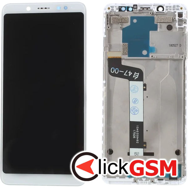 Piesa Display Cu Touchscreen White Xiaomi Redmi Note 5 D69