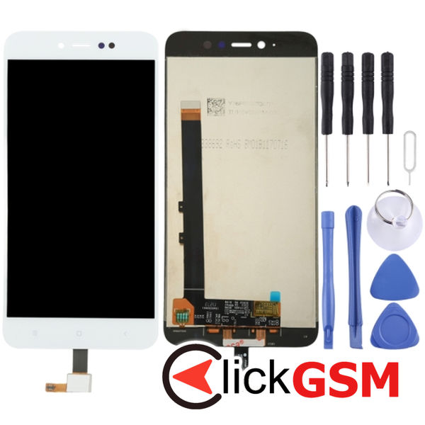 Piesa Piesa Display Cu Touchscreen White Xiaomi Redmi Note 5a 2643