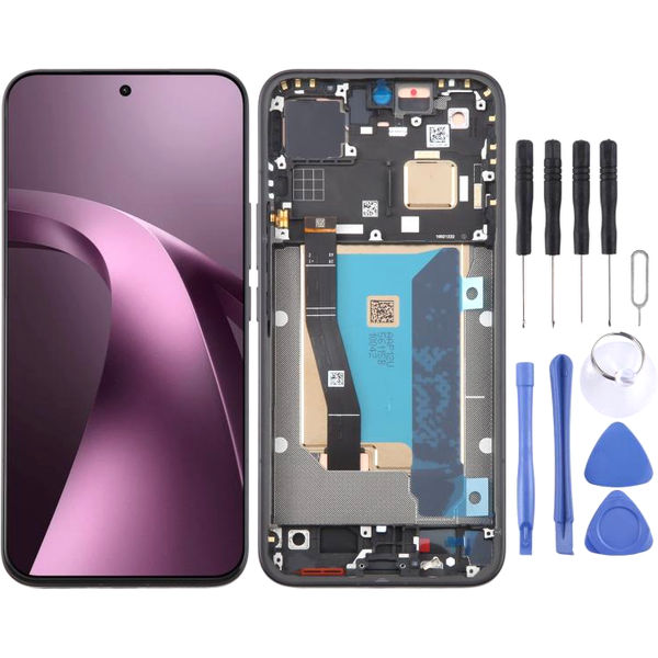 Xiaomi 17T Pro · For Xiaomi 17T Pro LCD Screen Digitizer Full Assembly with Frame (Black)