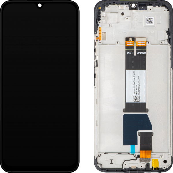 Xiaomi Poco C85 · Display cu Touchscreen Xiaomi Poco C85 4G / Redmi 15C 5G / 15C 4G, cu Rama, Versiune Globala, Negru, (provine din dezmembrari) 5600020P15A00