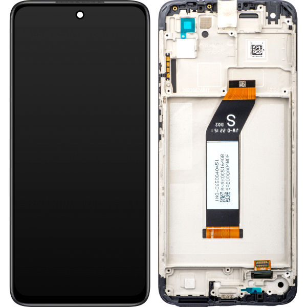 Xiaomi Redmi 10 2022 · Display cu Touchscreen Xiaomi Redmi 10 2022, cu Rama, Gri (Carbon Gray), (provine din dezmembrari) 560001K19S00
