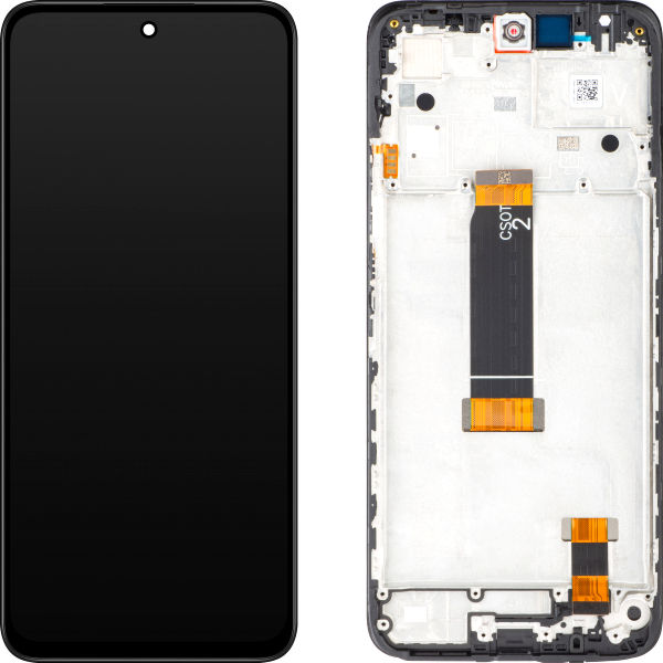 Xiaomi Redmi 12 · Display cu Touchscreen Xiaomi Redmi 12, cu Rama, Negru, (provine din dezmembrari) 560002M19A00
