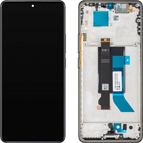 Xiaomi Redmi Note 14 Pro 5G · Display cu Touchscreen Xiaomi Redmi Note 14 Pro 5G, cu Rama, Negru (Midnight Black), (provine din dezmembrari) 56002300O1600