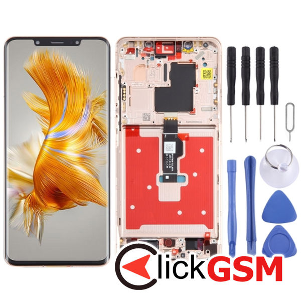 Piesa Display Gold Huawei Mate 50 Pro 4nb3