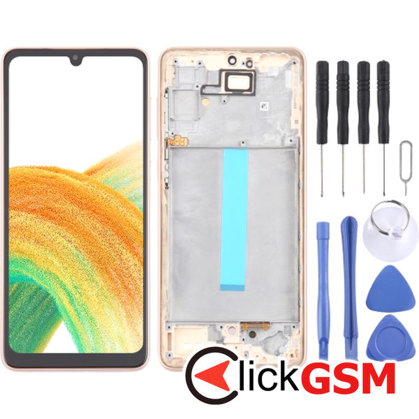 Piesa Display Gold Samsung Galaxy A33 5g 4o2k