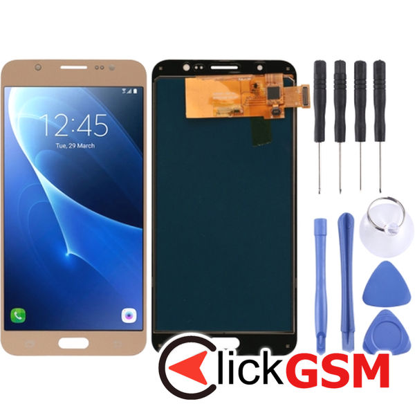 Piesa Display Gold Samsung Galaxy J7 2016 4o8i