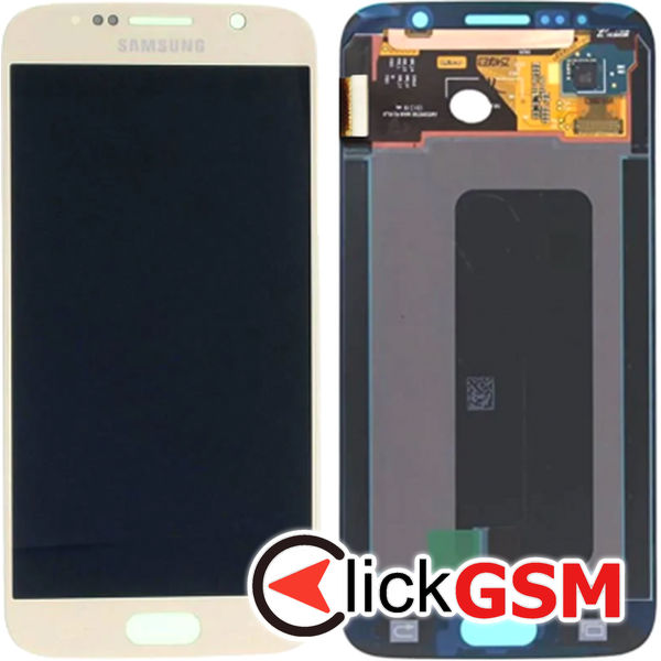 Piesa Display Gold Samsung Galaxy S6 4mwp