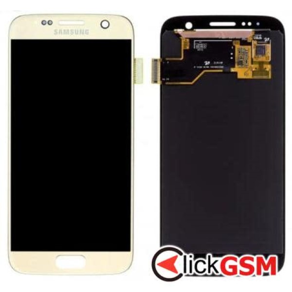 Piesa Display Gold Samsung Galaxy S7 3azb