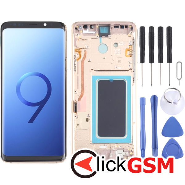 Piesa Display Gold Samsung Galaxy S9.plus 4f1l