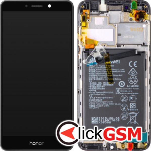 Piesa Display Negru Honor 6x 1hdn