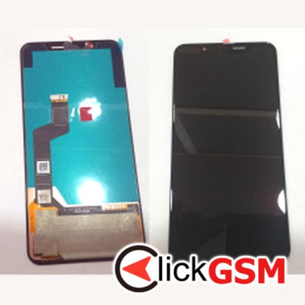 Piesa Display Negru Lg G8s Thinq 1gkp